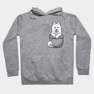 Pocket Samoyed Hoodie